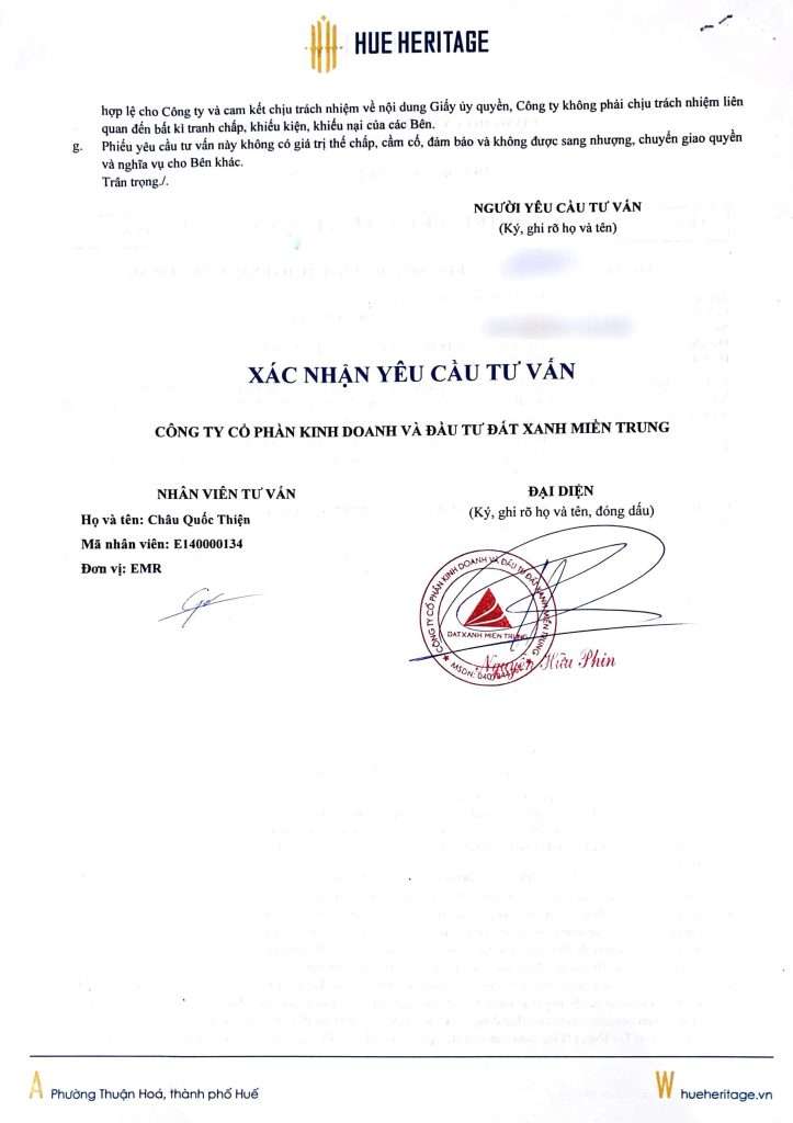 Hue Heritage: Dấu hiệu huy động vốn trái phép qua hình thức “đặt chỗ tư vấn” 3 z7164660889005 f098ae248fb35398e5c17536e65bba8d